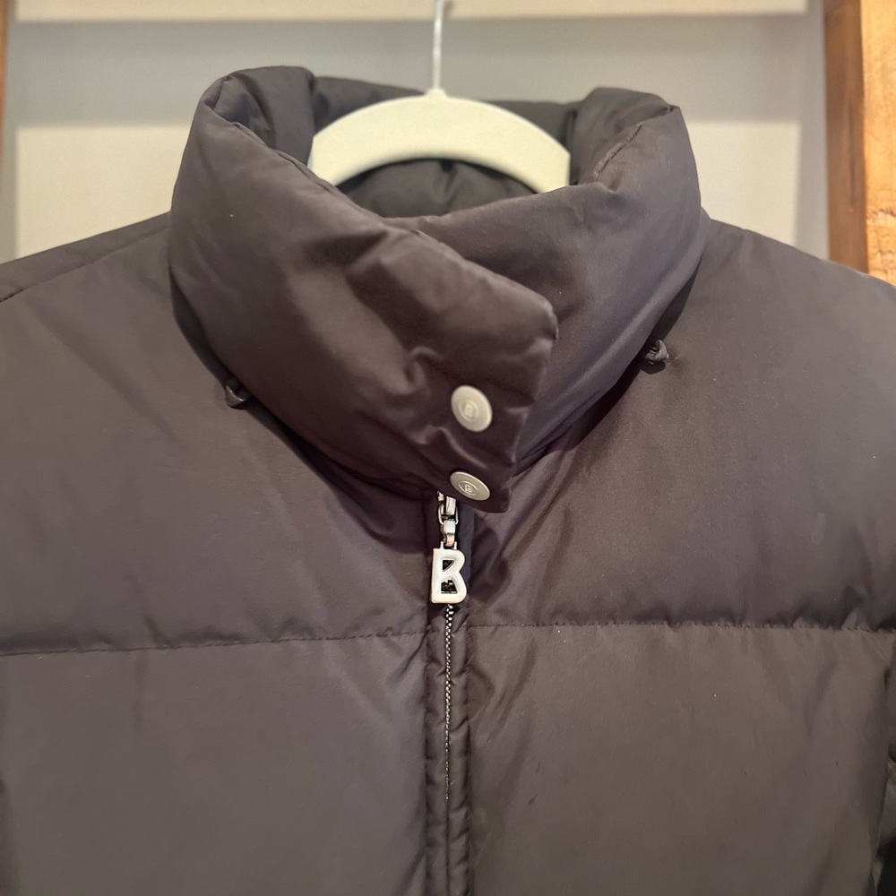 Bogner: Black Down Puffer Jacket - image 3